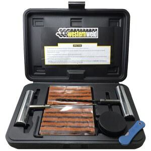 Sherco-Auto 타이어 플러그 키트 65피스 - 플랫 수리 헤비 듀티 프로브 및 바늘 도구 자동차 트럭 오토바이 ATV RV 지프 등을 위한 올인원 펑크