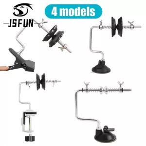 JSFUN 낚싯줄 감는 기계 베이트캐스팅 스피닝 릴용 휴대용 와인더 릴 스풀러 낚시 도구