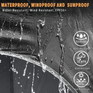 캠핑용 ZONGTI SUV 텐트 4-6인용 자동차 부착 테일게이트