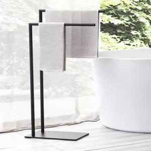 화장실 수건스탠드  유럽식 수납 선반 화장지홀더 상품 건조대