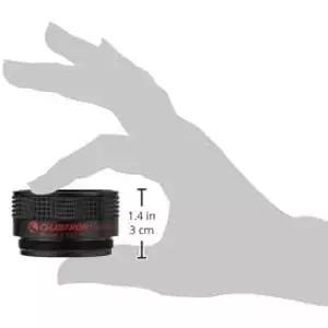 셀레스트론 - 초점 감속기 및 필드 보정기 이미징 액세서리 거리 비율 37 감소 ？ f/10에서 f/6.3 심천 관측