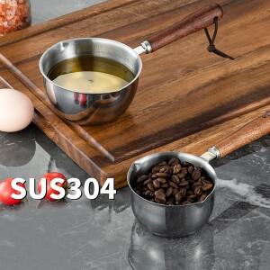 긴손잡이 스테인리스 스틸 왁스 멜팅 포트 DIY 향초 비누 초콜릿 버터 수제 용기 가열식 커피 우유용