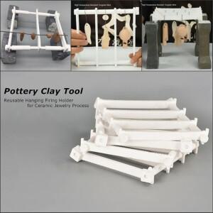 세라믹 보석 공정 도자기 점토 도구 재사용 가능 걸이발사 홀더 선택에 고온 방지 텅스텐 와이어