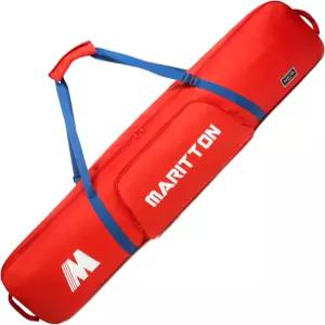 마리톤 패딩 스노보드 가방 - 고글 장갑 스키 야외 캠핑을 위한 비행기 여행에 적합하며 길이는 155cm