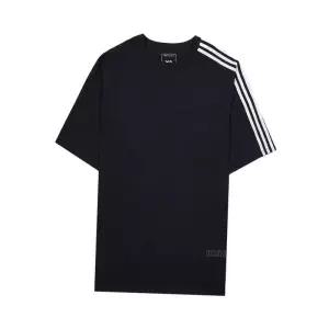 브랜드정품 와이쓰리 라벨루쏘 SS25 남성 3 스트라이프 티셔츠 JN4986 BLACK 353103