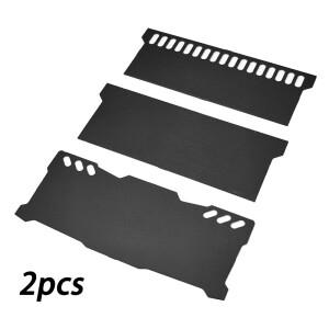 2pcs 순수 구리 도금 그래 핀 노트북 게임용 메모리 방열판 냉각 조끼 라디에이터 RAM 쿨러 DDR4