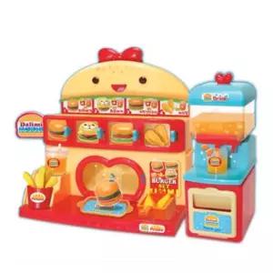 어린이집교구 실내 소꿉놀이 달님이 햄버거 가게 세트