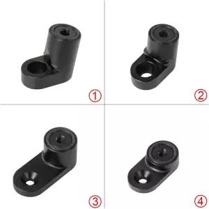 2013+ 포드 포커스 ST 4Dr 해치백 2014 2016 2017 2018 블랙과 호환되는 PQY 리어 윙 스포일러 라이저