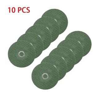 메탈 커팅 블레이드 앵글 연마기 폴리싱 톱날 버 없음 송진 퀵 컷 샌딩 디스크 특수 휠 107mm 4 인치 10 개