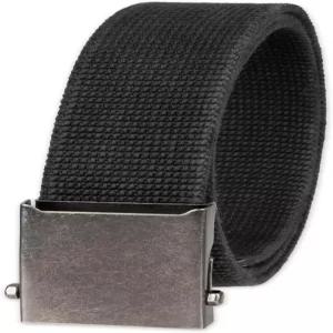컬럼비아 남성 군용 플라크 버클 패브릭 벨트 - 원 사이즈 42인치 길이 일상 및 야외 착용