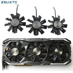 GA92S2U 4Pin GTX1070 쿨러 팬 ZOTAC GeForce GTX 1080 Ti  Extreme+ 그래픽 카드 냉각 팬