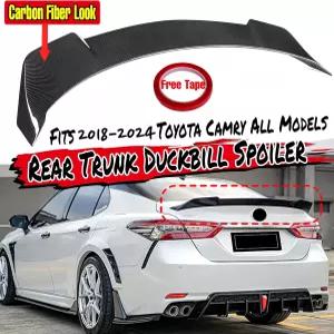 2018-2024 토요타 캠리 SE XSE L LLE 하이브리드와 호환되는 휠엑스 리어 트렁크 스포일러 18-24 세단에