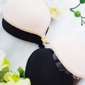 왕뽕 버블 누드브라 왕뽕 누드 끈 여성 니플 좋은 언더 수영 접착식 패드 이지