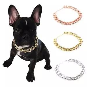 강아지 고양이 힙스터 체인목걸이 골드 실버 목걸이