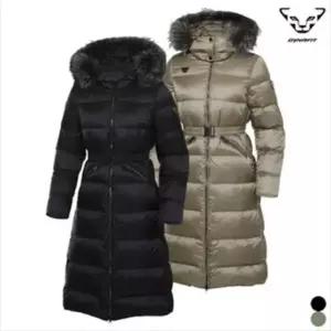 매장정품 다이나핏 프리미엄 구스다운 충전재로 탁월한 보온성을 갖춘 여성 플래티넘 롱 YWW23532GJ 193610