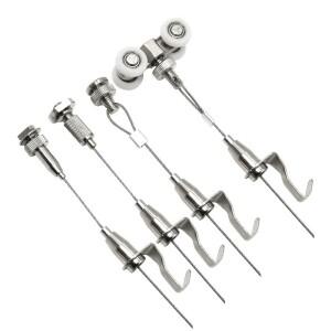 1.5mm 강철 케이블 서스펜션 로프 견고한 조절 가능 304 스테인레스 스틸  및 프레임 걸기에  적합