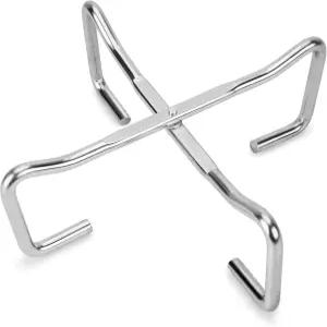 스탠브로일 8인치 스테인리스 스틸 접이식 더치 오븐 뚜껑 스탠드 캠프파이어 요리 4-in-1 냄비 캠프 도구