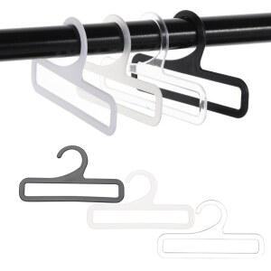 미니 행거 직사각형 미끄럼 방지 두꺼운 10 보관 플라스틱 목도리 가정용 홀더 14CM 스카프 17CM 건조