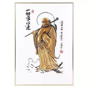 행복 액운막이 달마도 달마 3D 액자 50x70cm