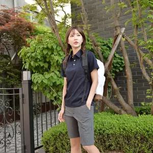 교복몰 (허리조절)진그레이 교복 반바지(여자) 교복 oOc8+3gEo