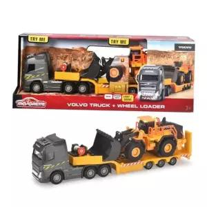 볼보장난감자동차 장난감 볼보 운반트럭 휠로더 유아 작동 자동차 세트