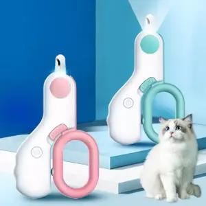 애견 클리퍼 LED 강아지 발톱 손톱 깎이