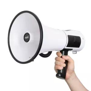 80W 메가폰 충전식 확성기 녹음 마이크 사이렌 행사