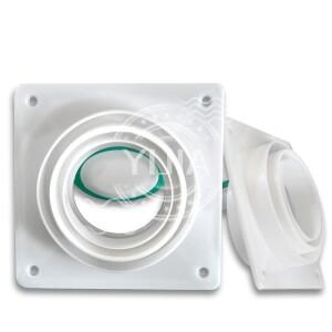 80-180MM 욕실 체크 밸브 휴게실 파이프 인공 호흡기 공기 주방 배관 배기구 시스템 액세서리