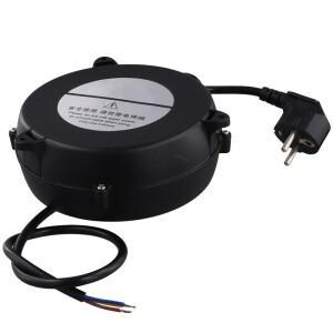 소형 자동 개폐식 와이어 권선 장치 수납함 릴 EU 플러그