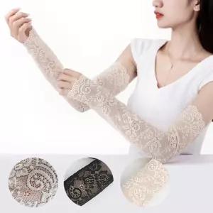 올 레이스 팔토시 쿨토시 운전 손등 보호 햇빛 차단 Qom7+3IaB