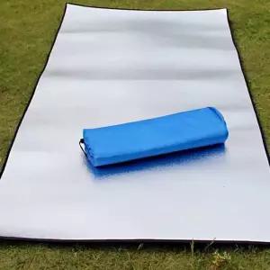 방수 캠핑 매트 텐트 풋프린트 열 반사 피크닉 비치 패드 초경량 단열 폼 포일 아웃도어