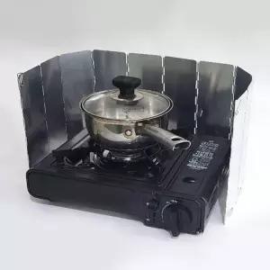 ( )버너 바람막이 10 단 캠핑 접이식 10단 제품