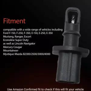 포드 머큐리 링컨 마즈다와 호환되는 포코스 흡기 차지 온도 센서(IAT) DY735 AX31 158-1424 F57F12A697AA