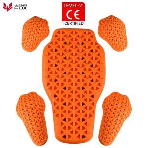 바이크 오토바이 갑옷 CE 인증 자켓 삽입 등 보호대 두꺼운 고탄성 라이더  패드