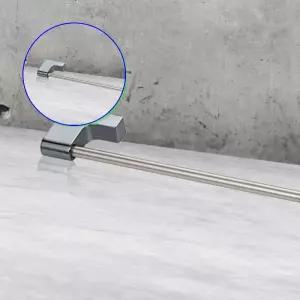 쌍문상회 수건걸이 일자형 깔끔한 화장실 벽부착 욕실 공간활용 정리대