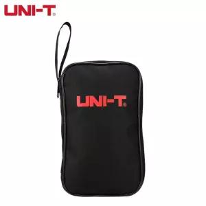 UNI-T 디지털 멀티미터 가방 검정색 하드 케이스 보관 방수 충격 방지 운반 가방(보호용 메쉬 포켓 포함)