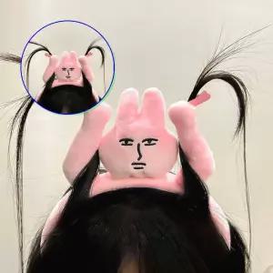 쌍문상회 귀여운 캐릭터 파티 세안용 코스튬 머리띠 토끼헤어밴드 소품