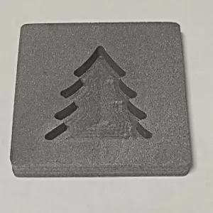 크리스마스 트리 흑연 금괴 몰드 5온스