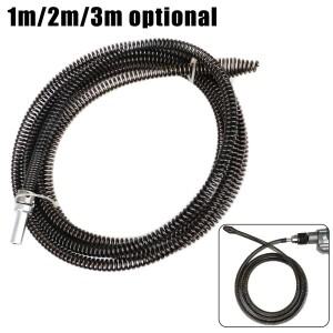 커넥터 포함 용수철 파이프 하수도 언블로커 3M 호환 싱크 대야 막힘 제거 도구 배수관 클리너 준설