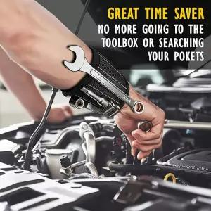 나사 고정용 마그네틱 손목 밴드 손톱 드릴링 비트 도구 강한 자석이 있는 거치대 벨트 남성 및 여성용