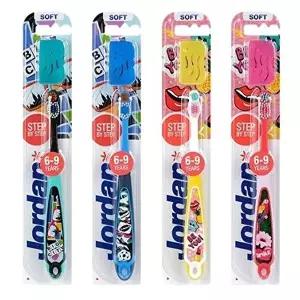 [셀러허브 생활리빙]동아제약 조르단 칫솔 스텝 3단계 유아 어린이(6-9세 권장)치아관리 치솔 색상랜덤 발