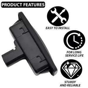 트렁크 리드 잠금 핸들 버튼 현대 엘란트라 GT 해치백 2013-2017 81260-A5000용 리어 릴리스 스위치 교체