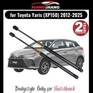 Toyota 호환 Yaris (XP150) Hatchback 2012-2025 용 2pcs 후면 테일 게이트 트렁크 댐퍼 스프링 트렁크 부