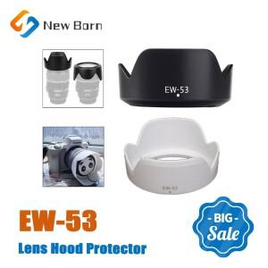 [호환품]EW-53 ABS 플라스틱 렌즈 후드 보호대 가역 카메라 49mm 캐논 호환 EOS M1 M2 M3 M5 M6 Mark II R1