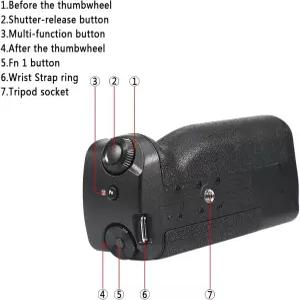 DSTE Pro DMW-BGG1 DMWBGG1 수직 배터리 그립 파나소닉 루믹스 DMC-G80 DMC-G85 G85 G95 디지털 카메라와