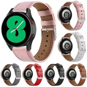 갤럭시워치6클래식 42mm 46mm 가죽밴드 시계줄 스트랩
