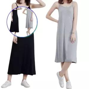 쌍문상회 속치마 이너웨어 롱나시원피스 편안한 레이어드용 민소매