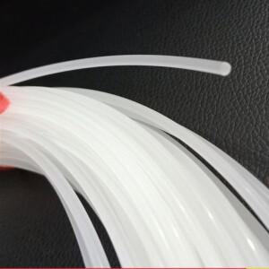 원형 PVDF 용접봉 필러 막대, 내열성 플라스틱 커버 전극, 고온 저항 3mm