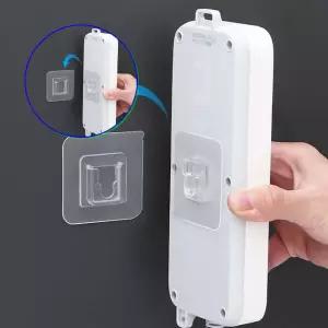 쌍문상회 무타공 5쌍 리모컨걸이 멀티탭홀더 실용적인 슬라이드형