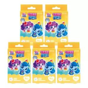 캐치티니핑 캐릭터 올밴드 16매입 (원형) 주사 5개